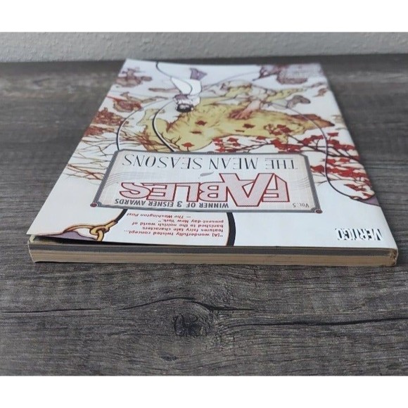 Fables The Mean Seasons Vol 5 by Bill Willingham Softcover DC Vertigo Comics - Picture 4 of 11